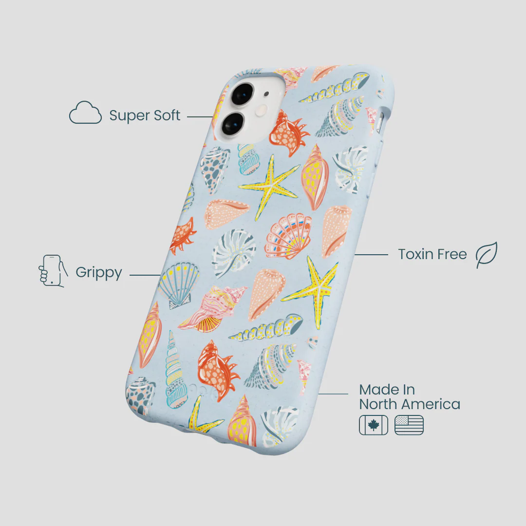Powder Blue Mermaid Finds iPhone 11 Case - Image 4