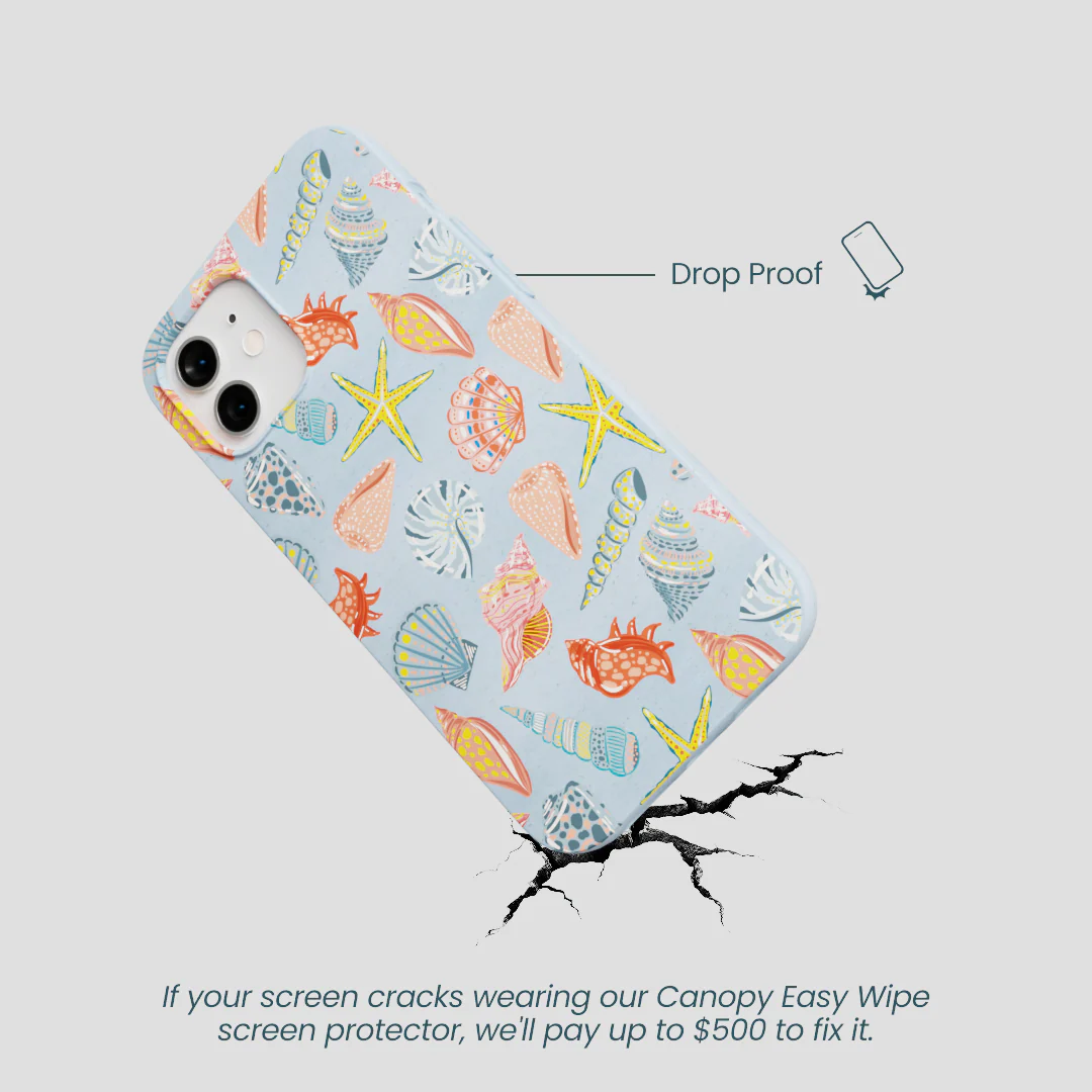 Powder Blue Mermaid Finds iPhone 12/ iPhone 12 Pro Case - Image 5
