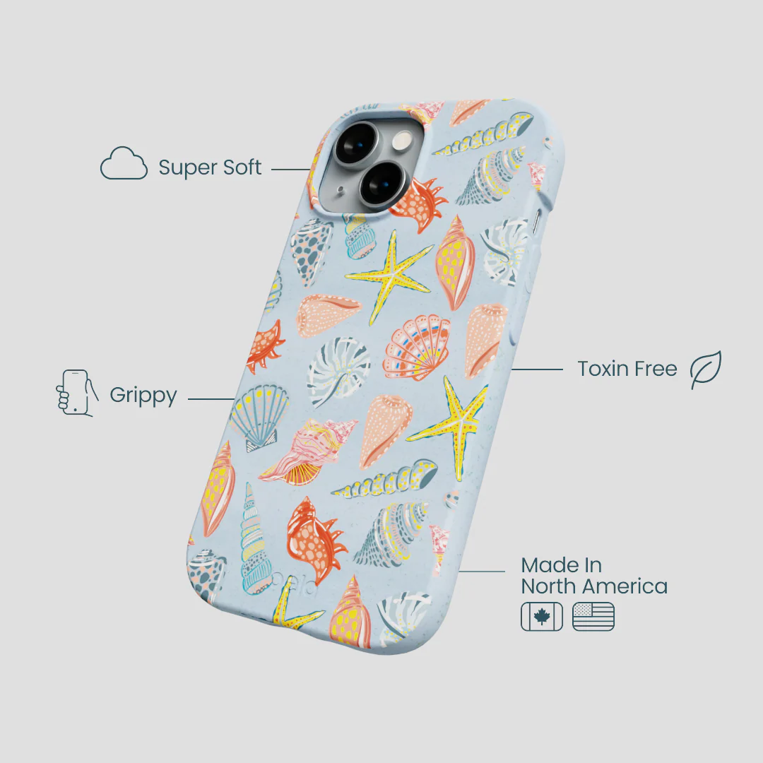 Powder Blue Mermaid Finds iPhone 14 Case - Image 4