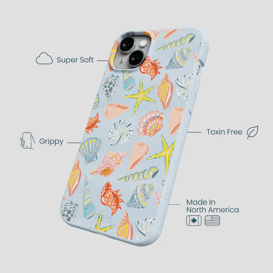 Powder Blue Mermaid Finds iPhone 14 Plus Case - Image 4