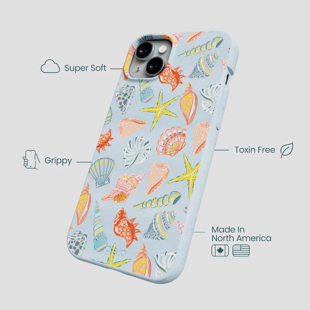 Powder Blue Mermaid Finds iPhone 15 Plus Case - Image 4