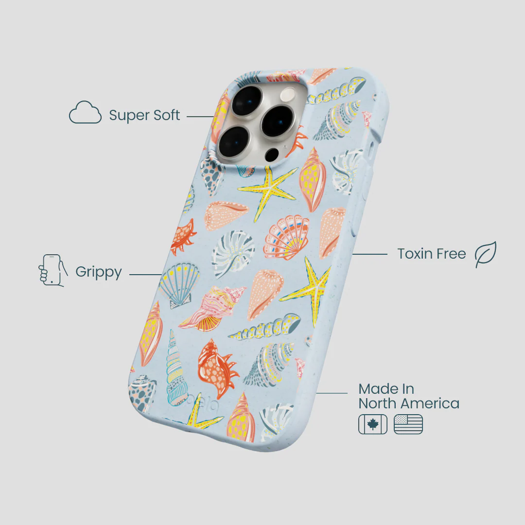 Powder Blue Mermaid Finds iPhone 15 Pro Case - Image 4