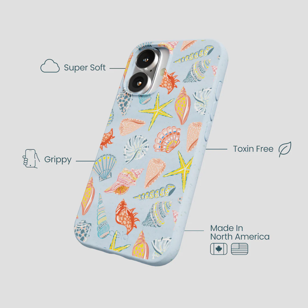 Powder Blue Mermaid Finds iPhone 16 Case - Image 4