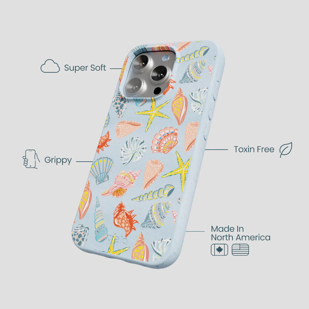 Powder Blue Mermaid Finds iPhone 16 Pro Case - Image 4