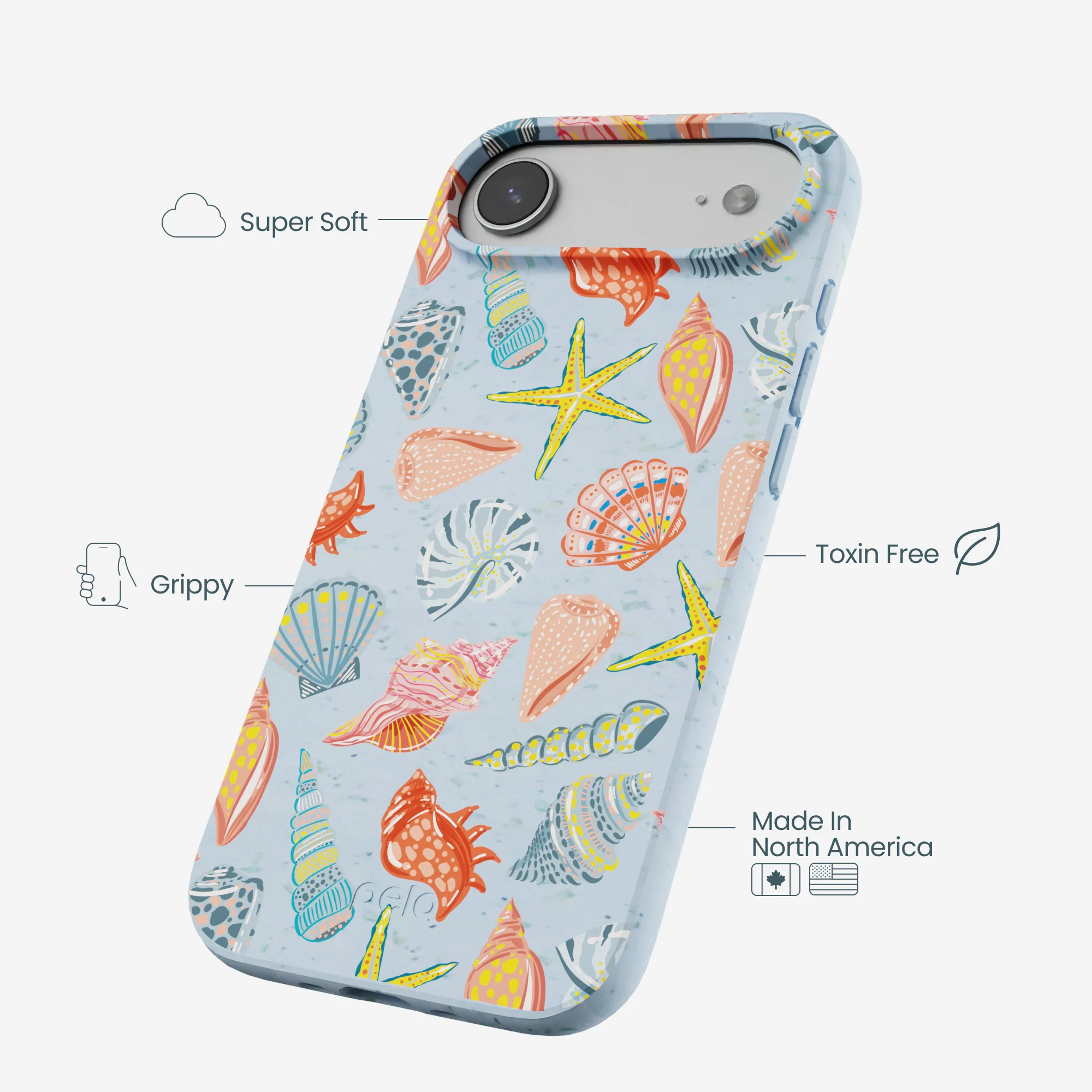 Powder Blue Mermaid Finds iPhone Air Case - Image 4