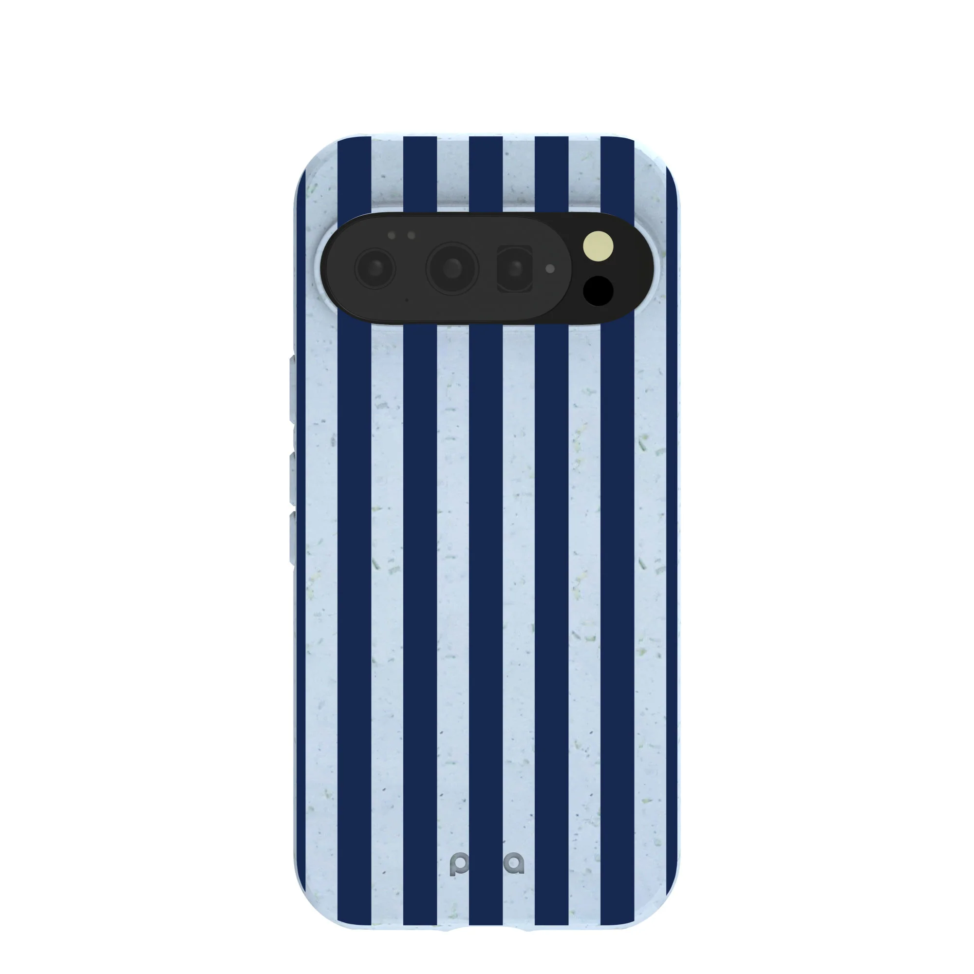 Powder Blue Navy Stripes Google Pixel 10/10 Pro Case
