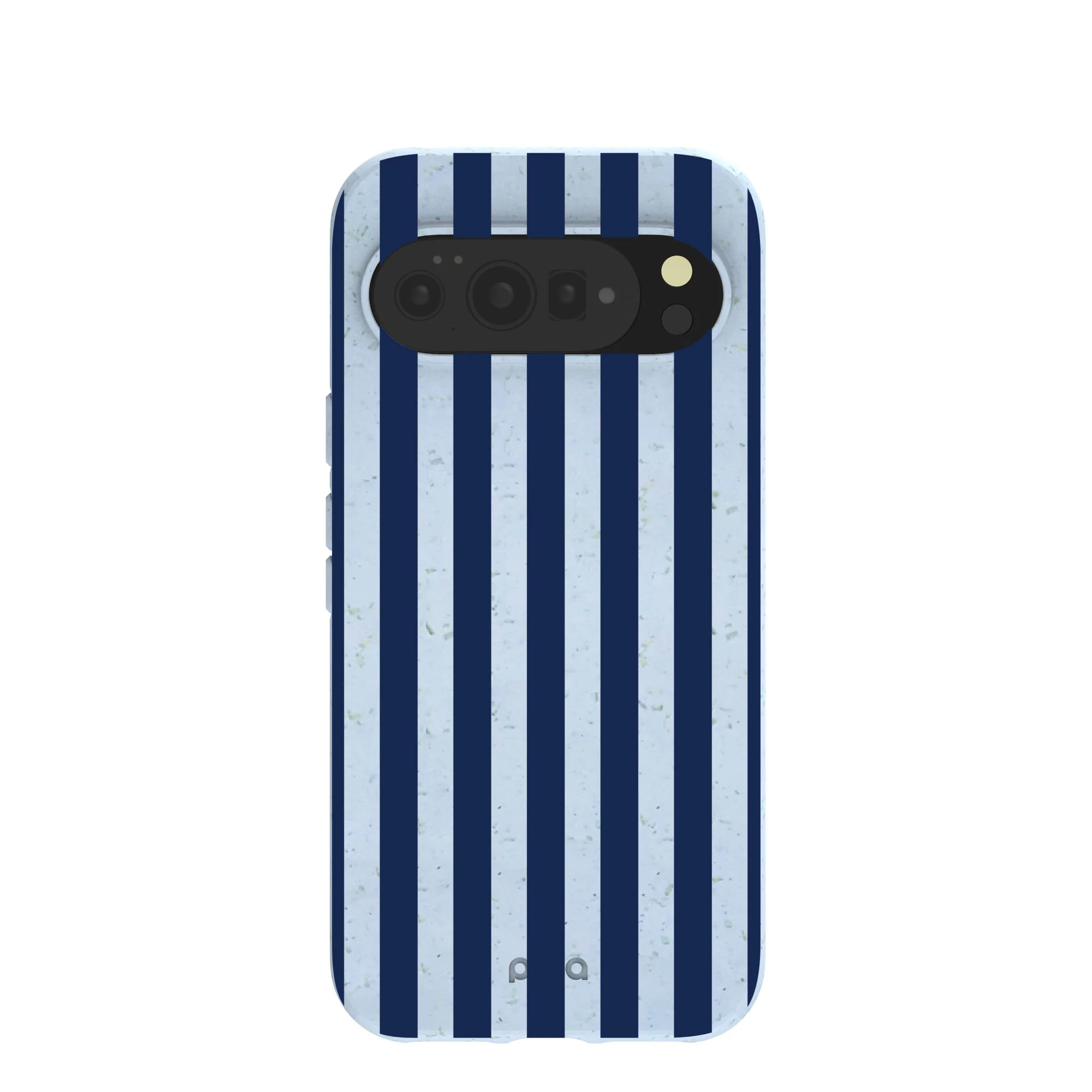 Powder Blue Navy Stripes Google Pixel 10 Pro XL Case