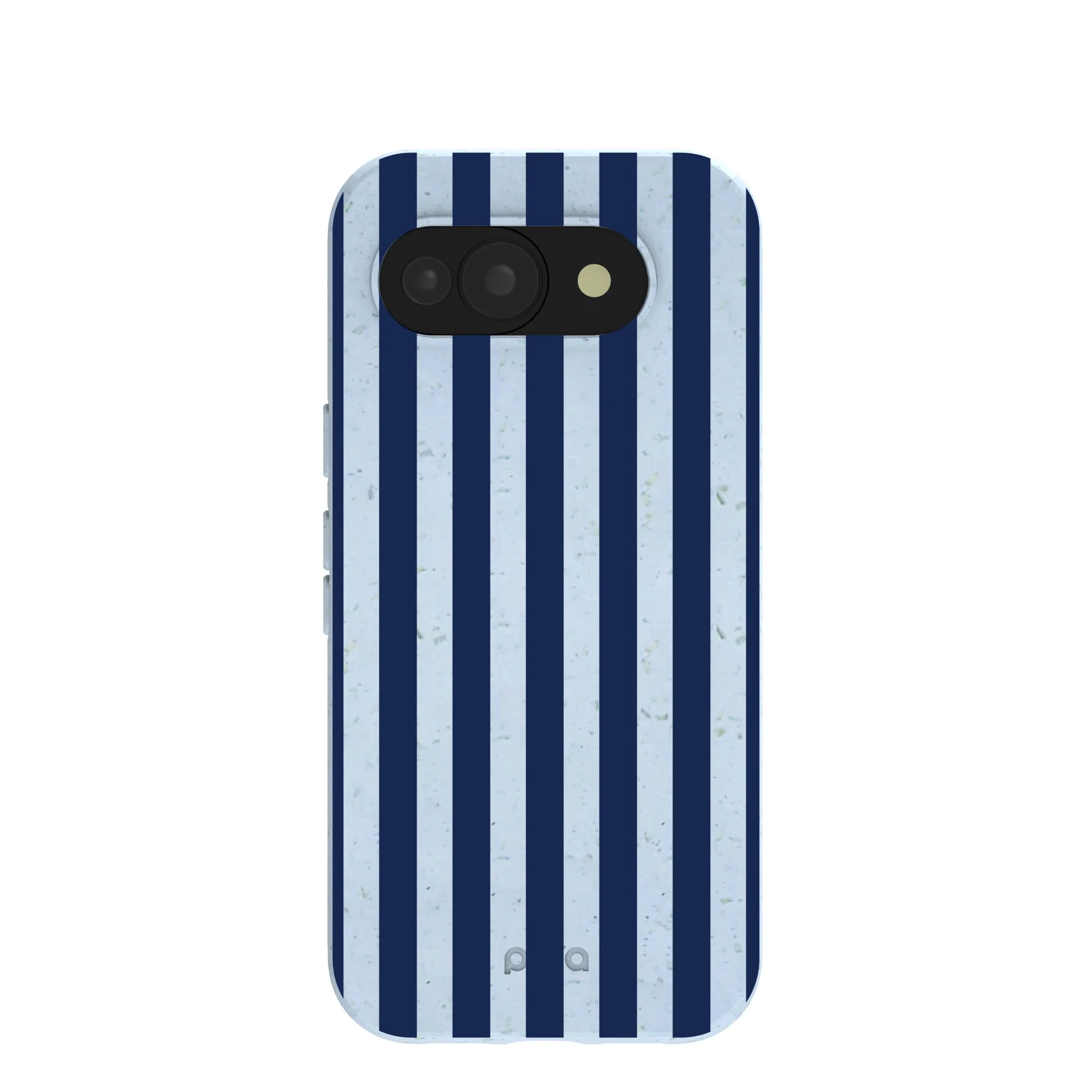 Powder Blue Navy Stripes Google Pixel 10a Case