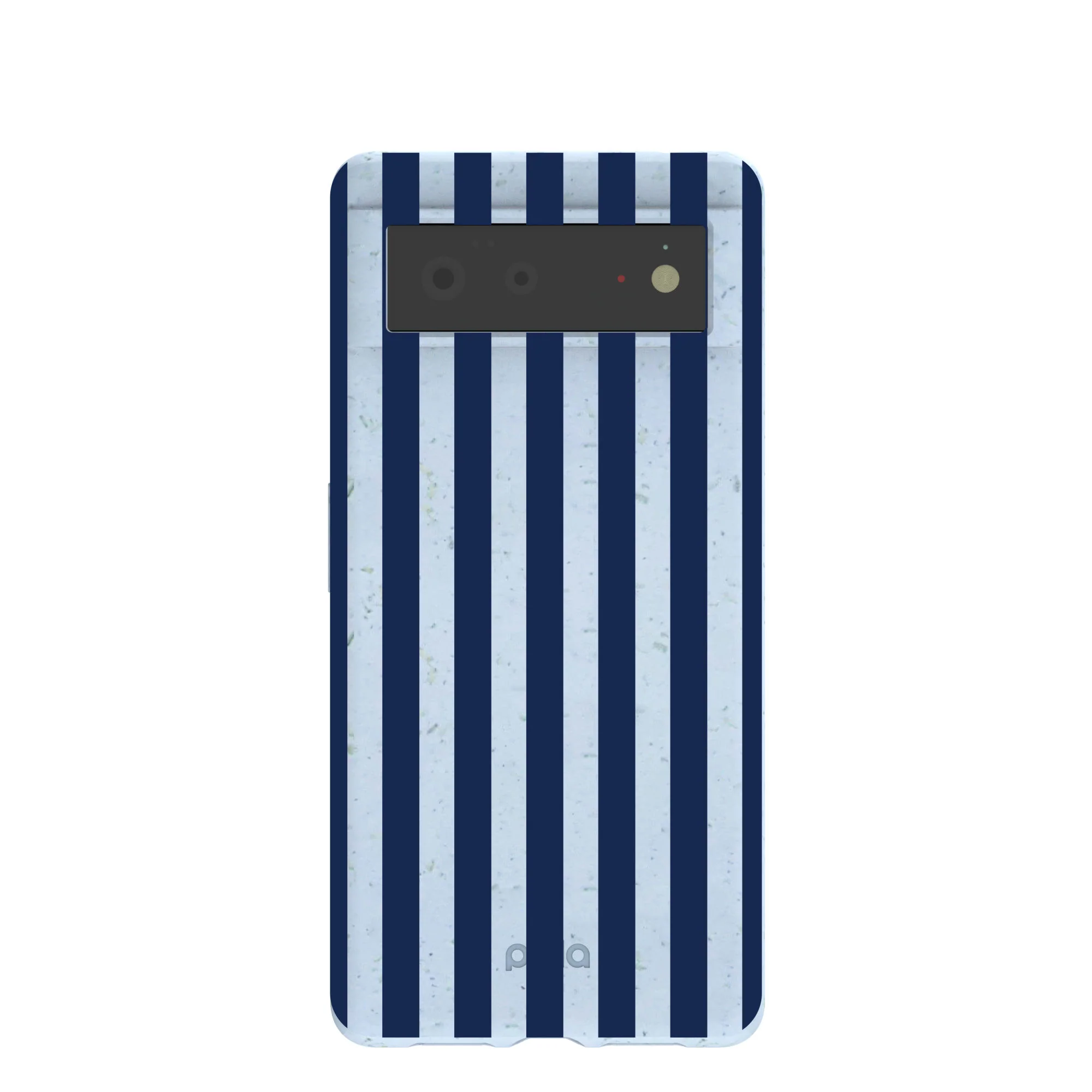 Powder Blue Navy Stripes Google Pixel 6 Case