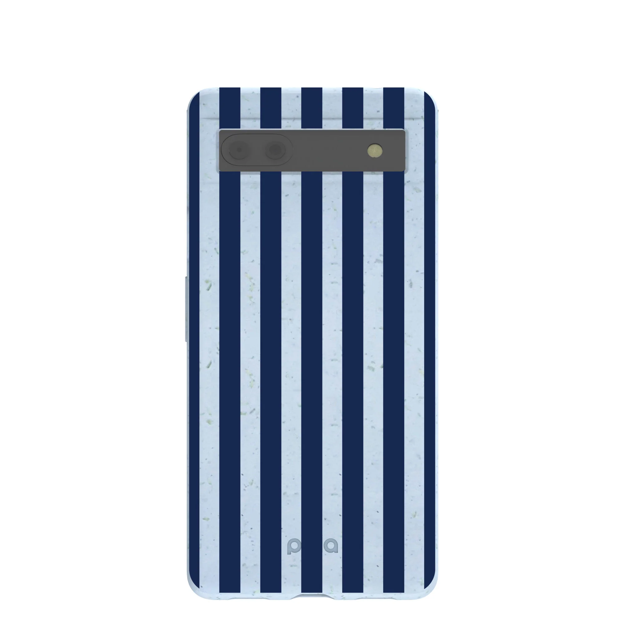 Powder Blue Navy Stripes Google Pixel 6a Case