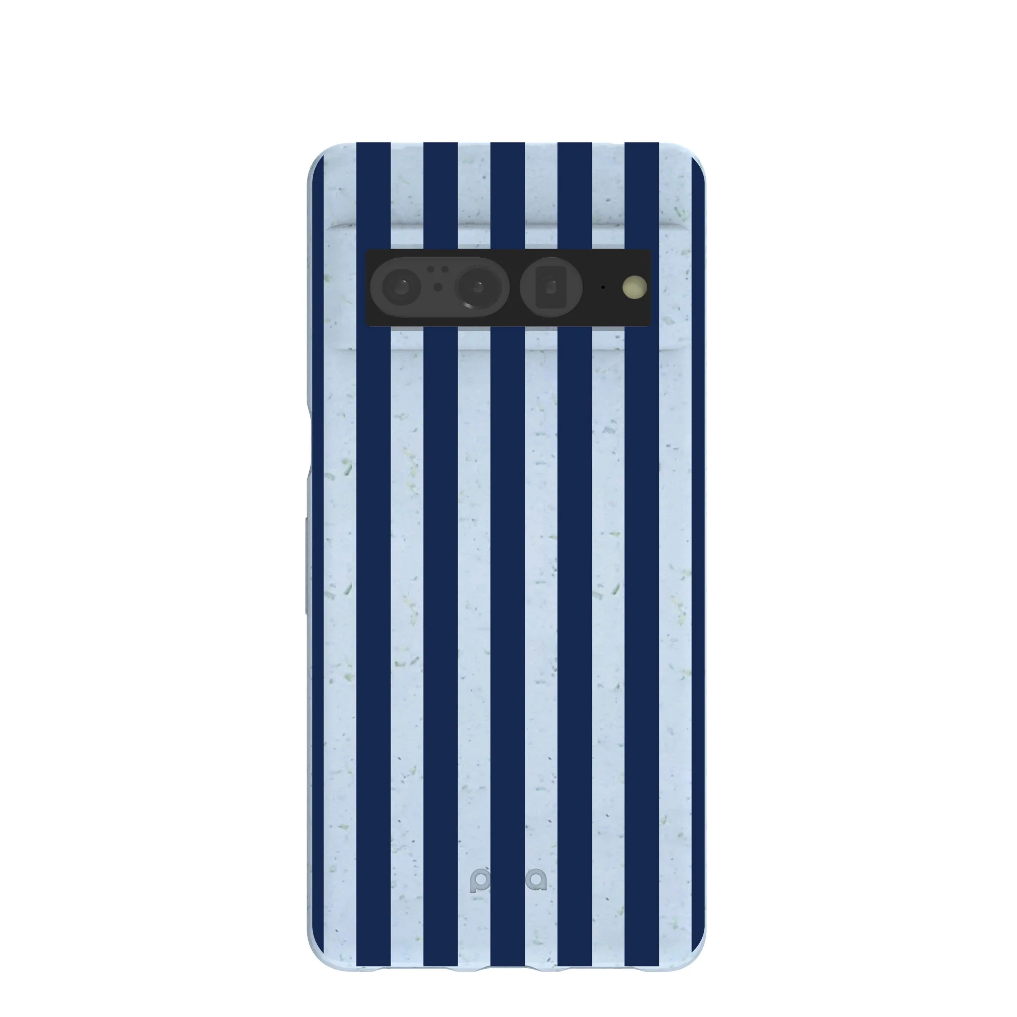 Powder Blue Navy Stripes Google Pixel 7 Pro Case