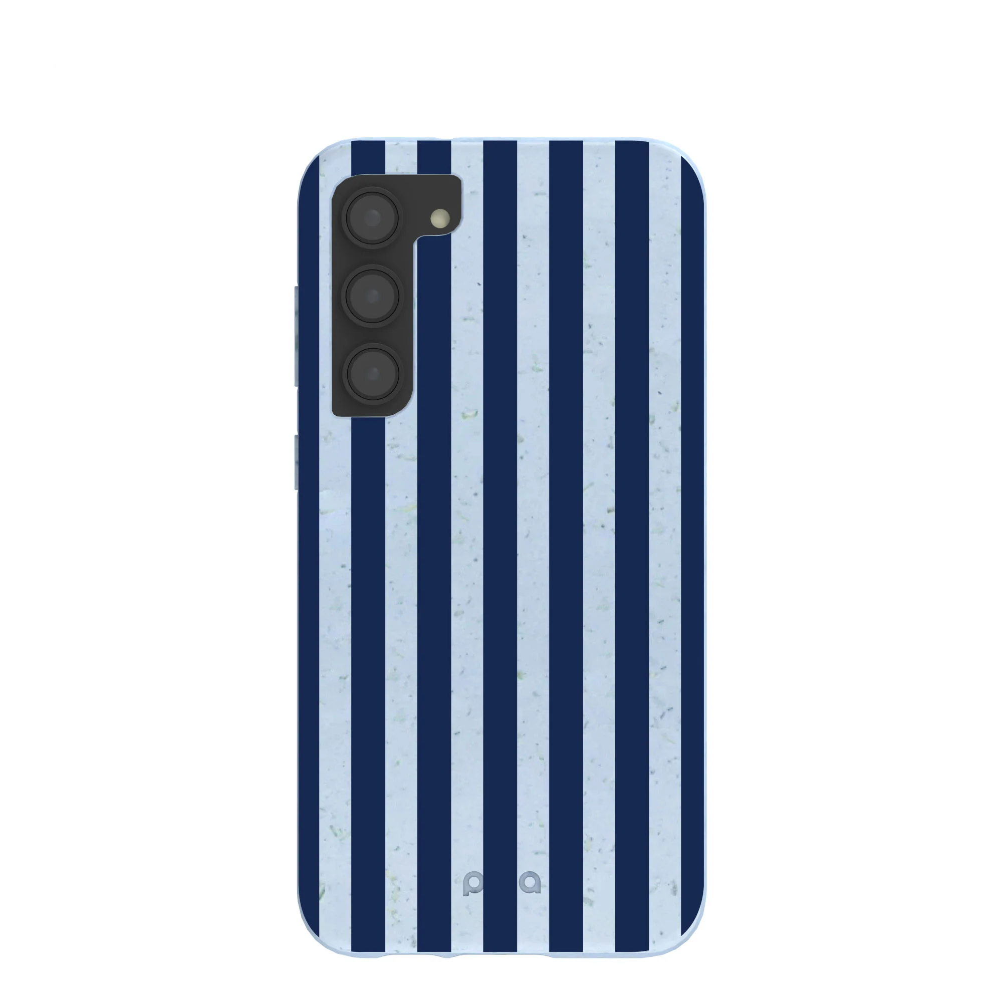 Powder Blue Navy Stripes Samsung Galaxy S23+(Plus) Case
