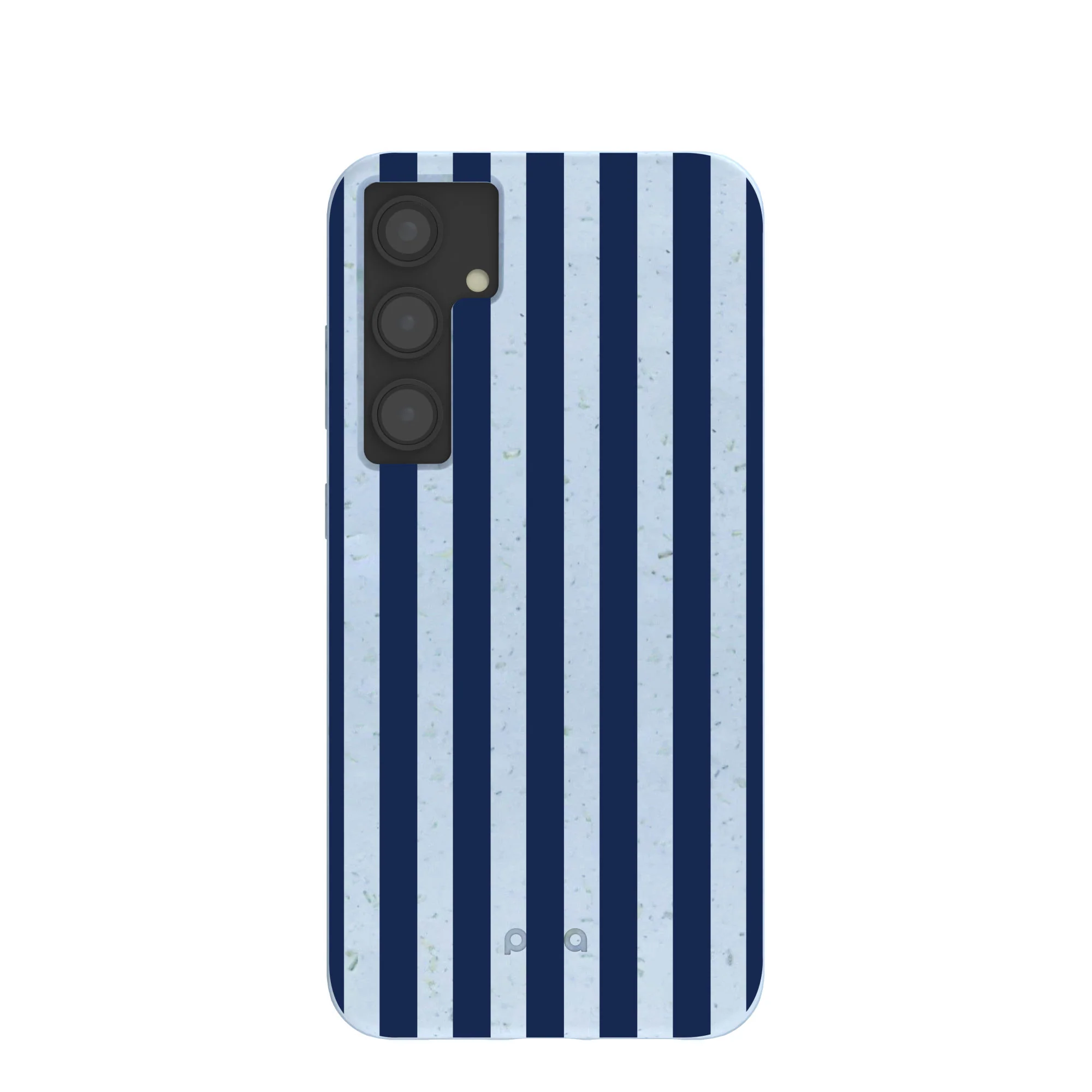 Powder Blue Navy Stripes Samsung Galaxy S24+(Plus) Case