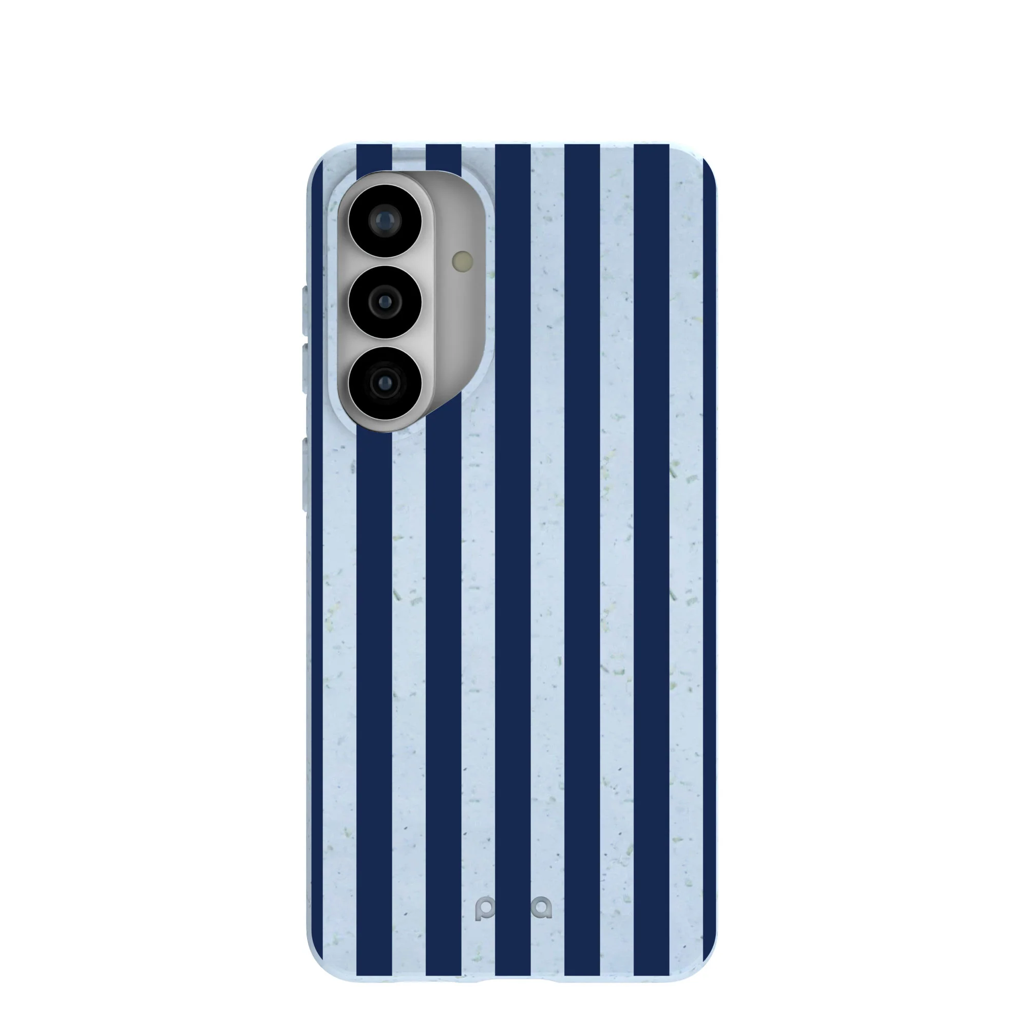 Powder Blue Navy Stripes Samsung Galaxy S26+(Plus) Case