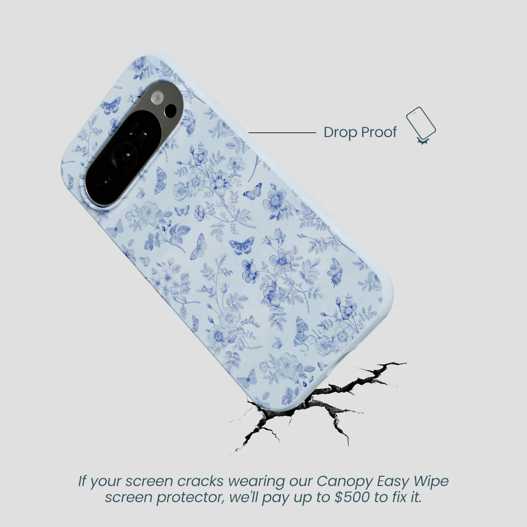 Powder Blue Porcelain Google Pixel 10/10 Pro Case - Image 5