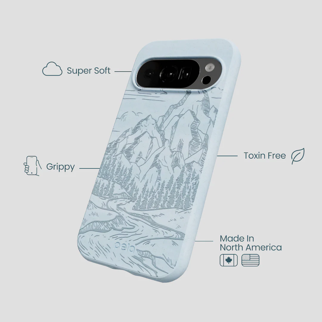 Powder Blue Rockies Google Pixel 10/10 Pro Case - Image 4