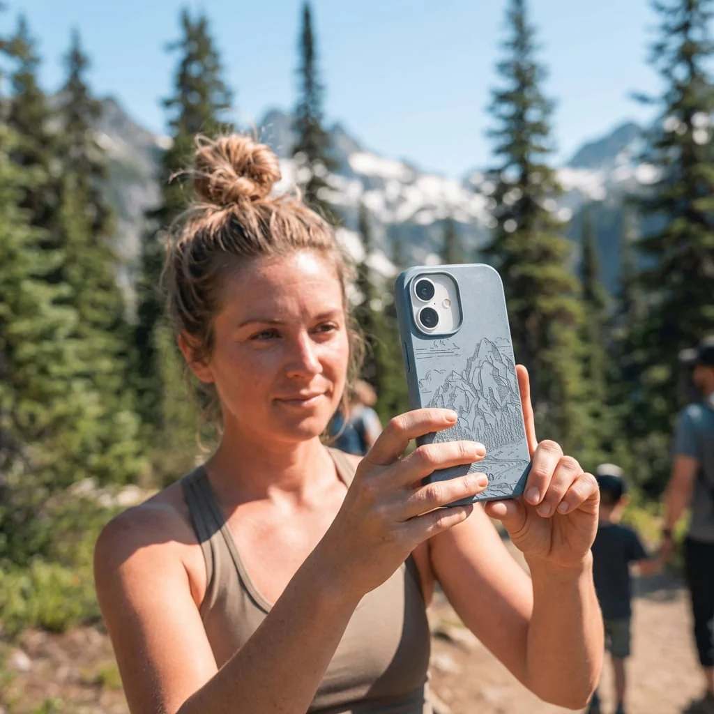 Powder Blue Rockies iPhone 17 Pro Max Case - Image 2