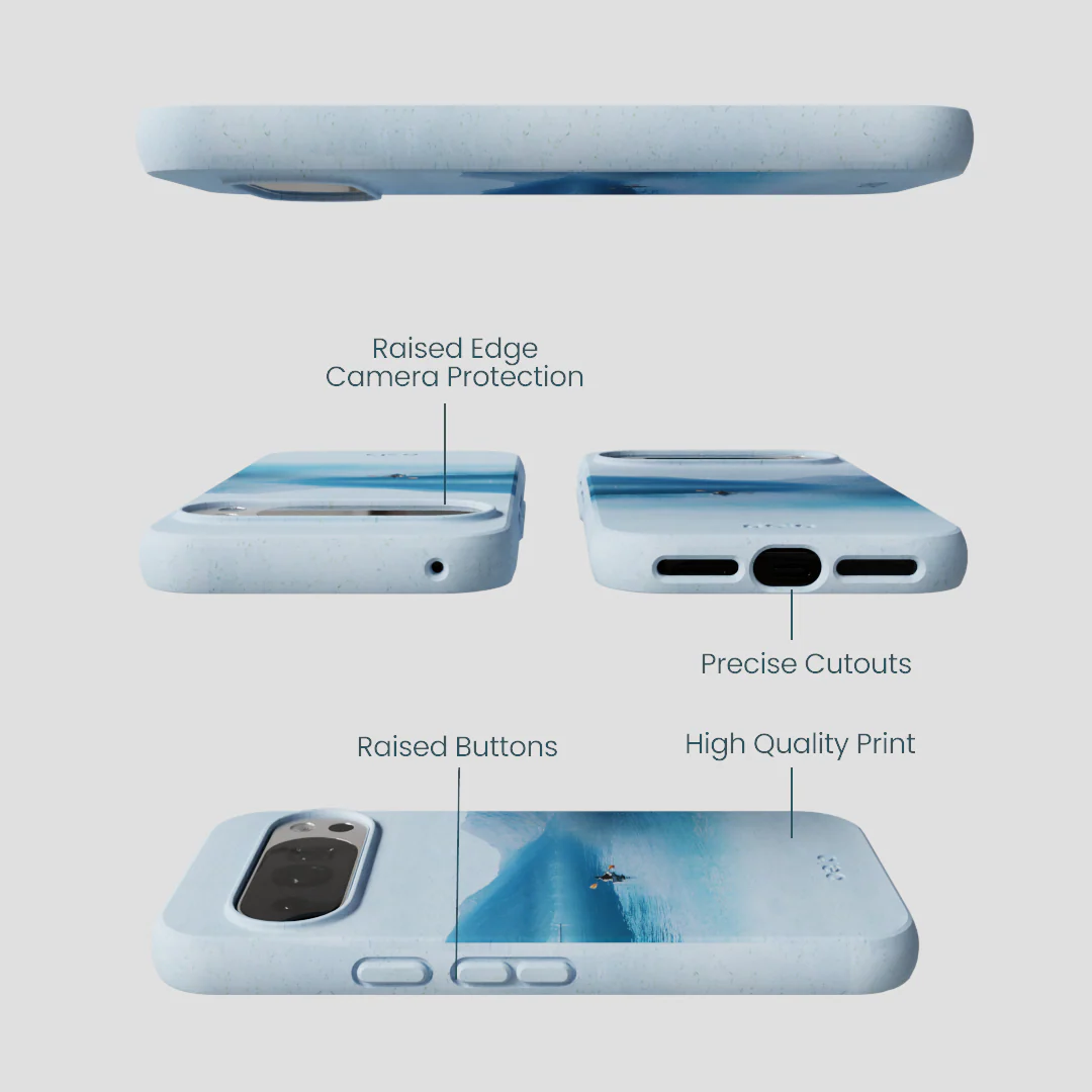 Powder Blue Serene Google Pixel 10/10 Pro Case - Image 3
