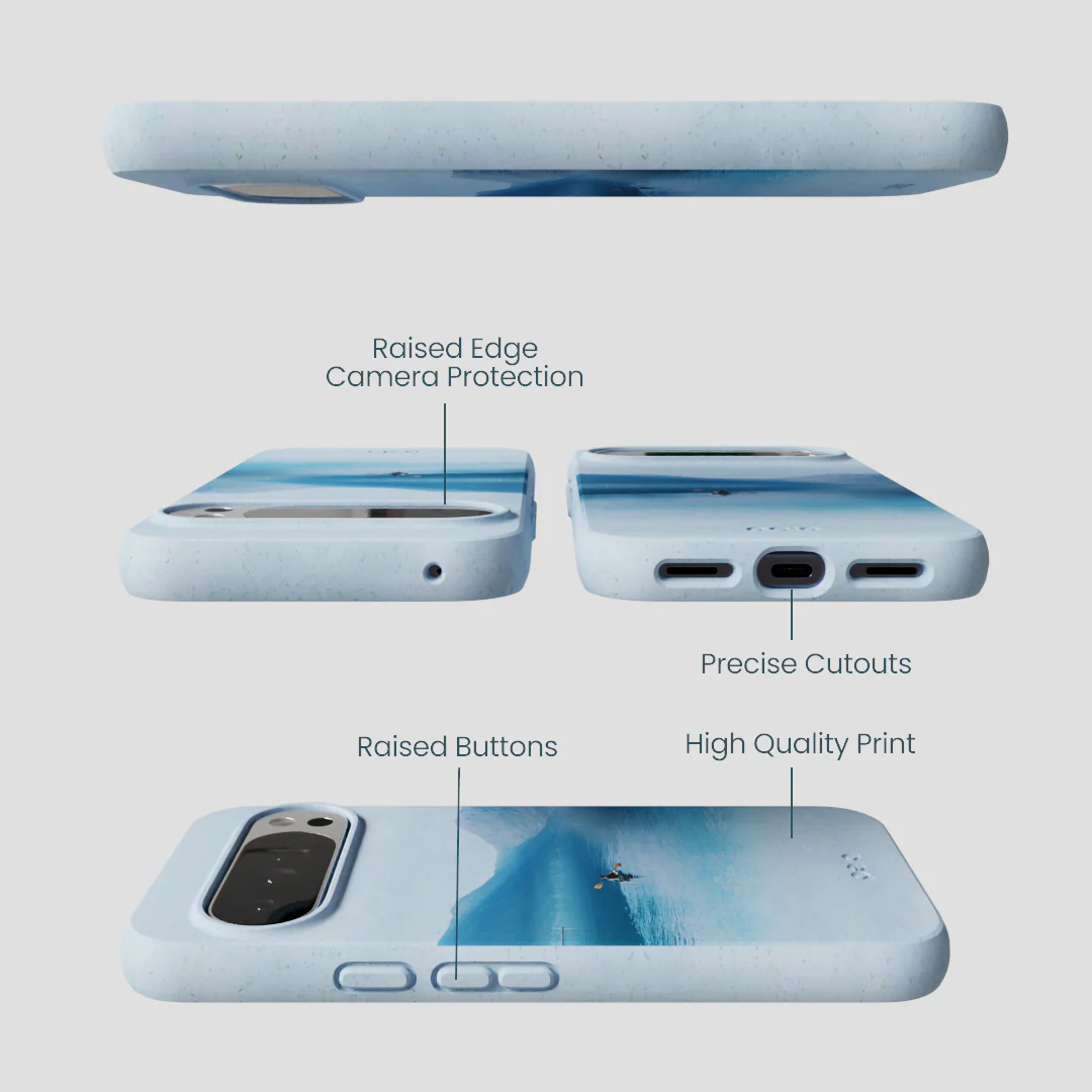 Powder Blue Serene Google Pixel 10 Pro XL Case - Image 2