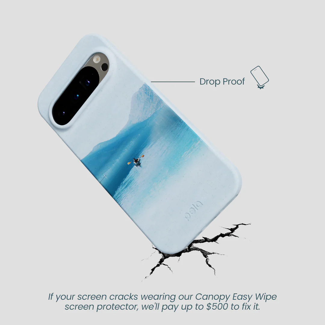 Powder Blue Serene Google Pixel 9/9 Pro Case - Image 4