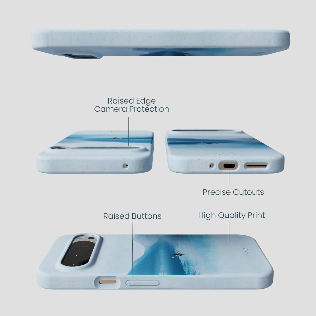 Powder Blue Serene Google Pixel 9 Pro XL Case - Image 2
