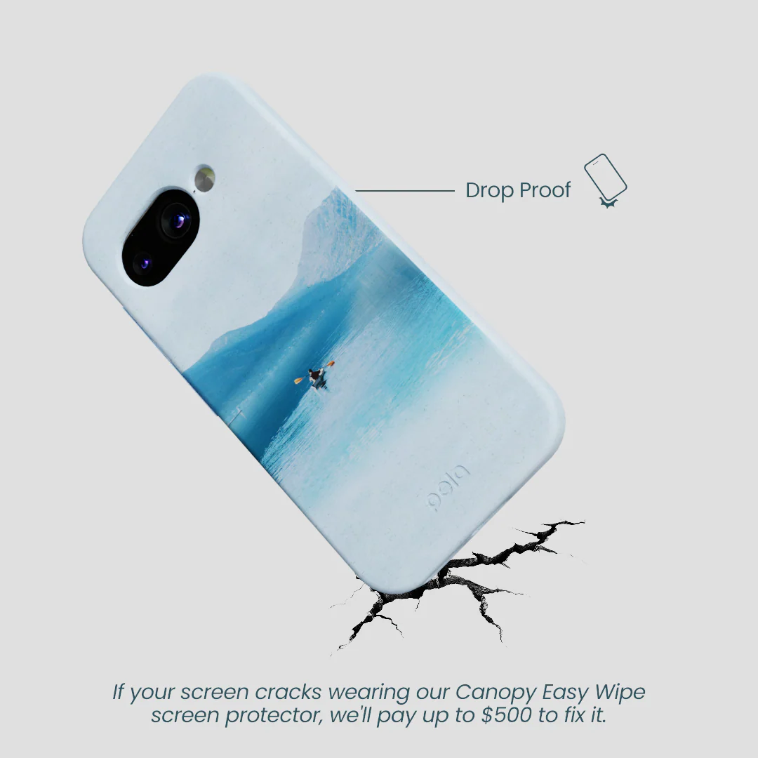 Powder Blue Serene Google Pixel 9a Case - Image 4