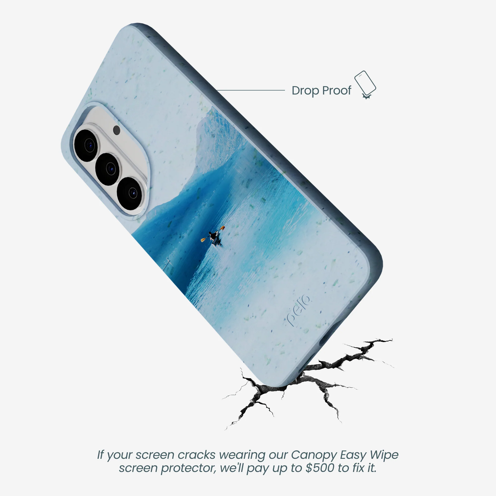 Powder Blue Serene Samsung Galaxy S26 Case - Image 4