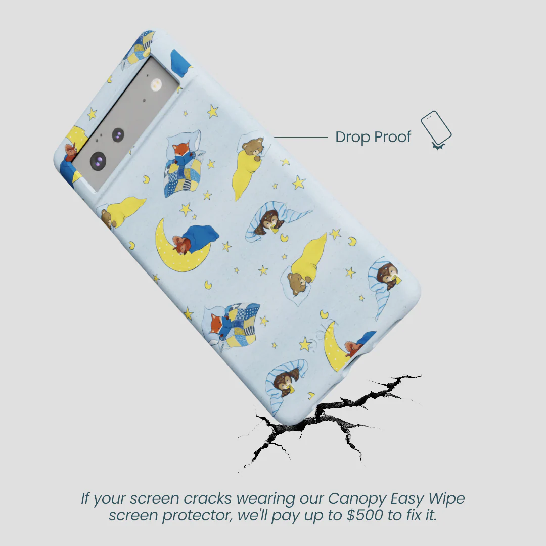 Powder Blue Starlight Sleep Google Pixel 6 Case - Image 5