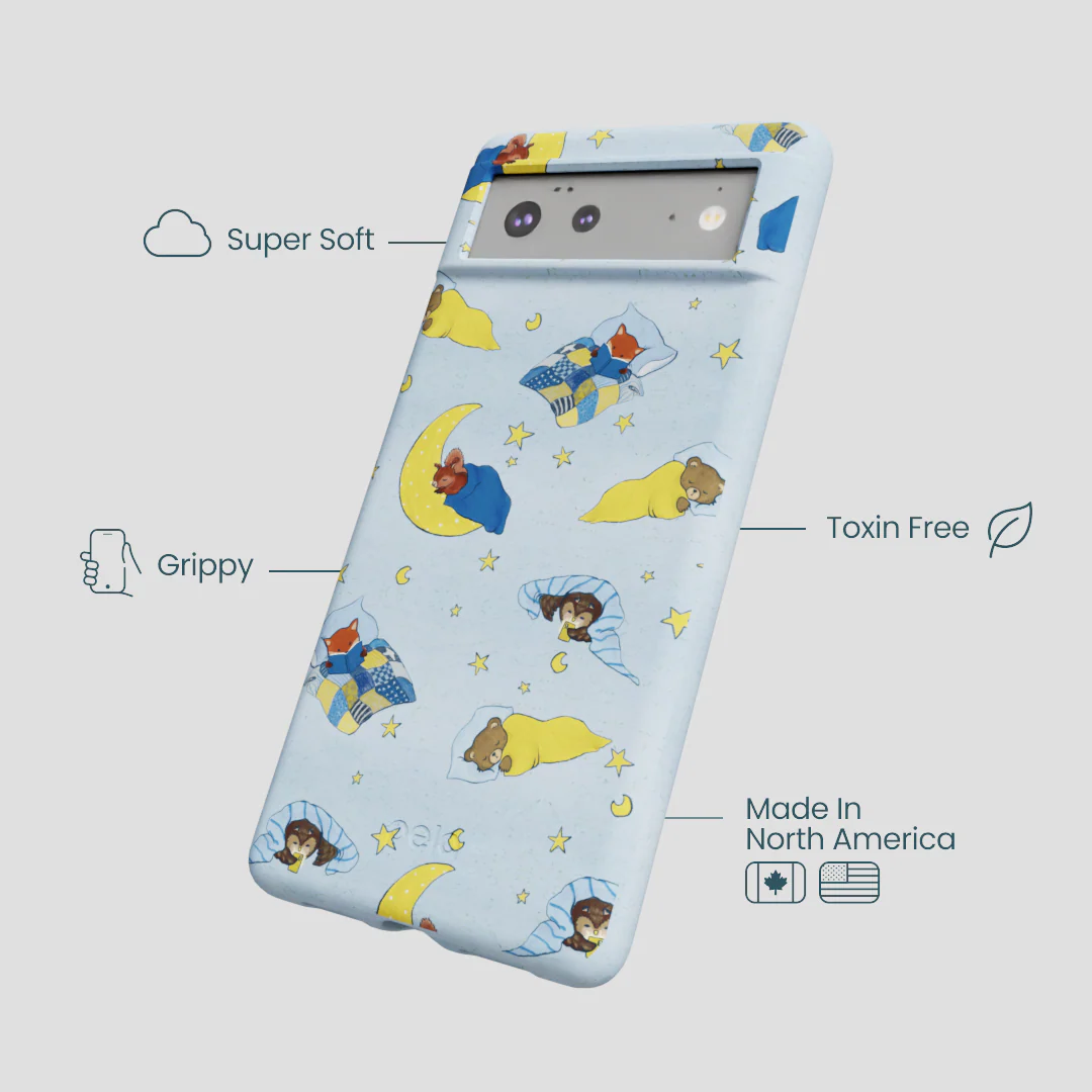 Powder Blue Starlight Sleep Google Pixel 6a Case - Image 4
