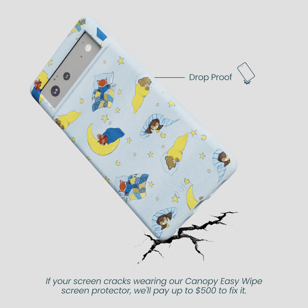 Powder Blue Starlight Sleep Google Pixel 6a Case - Image 5