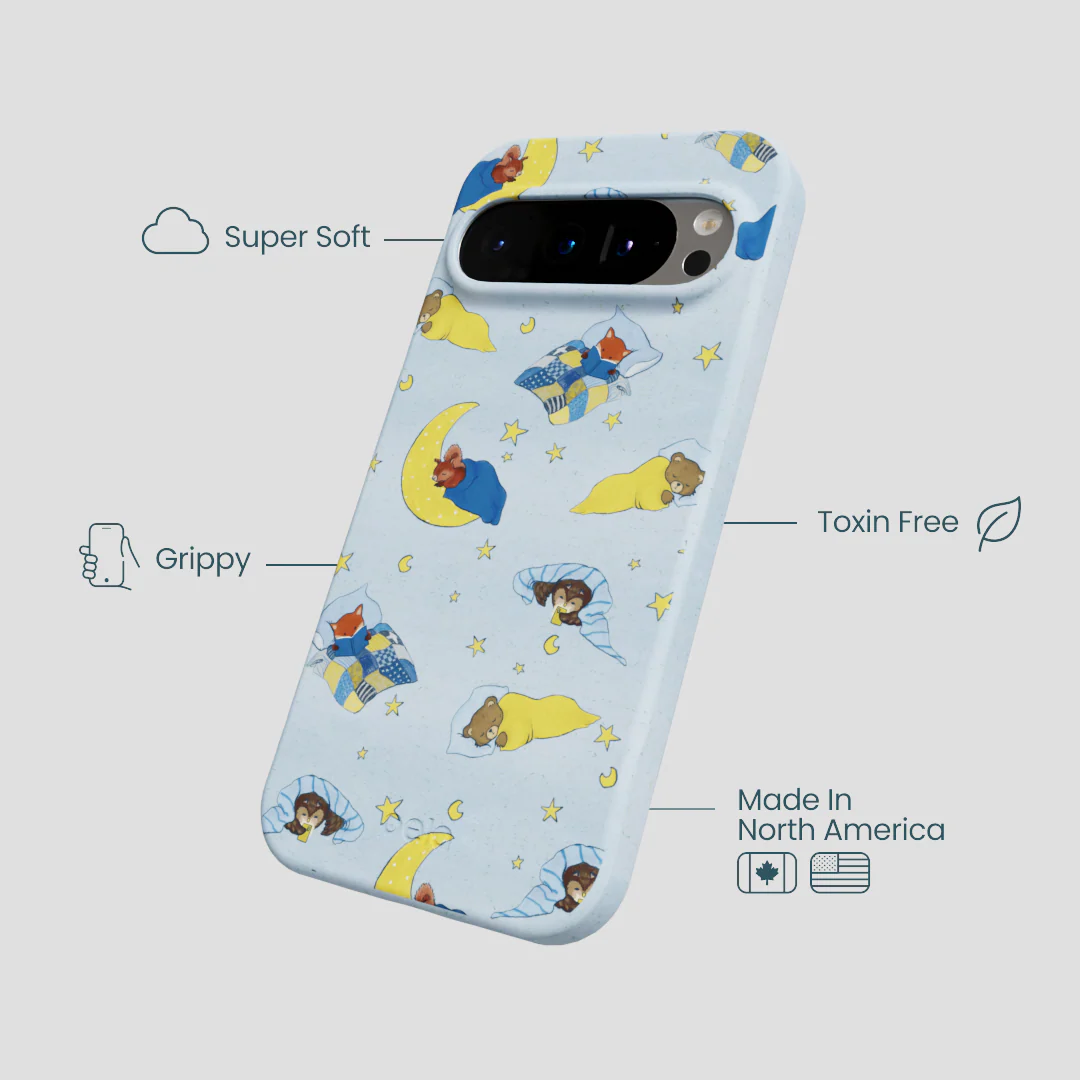 Powder Blue Starlight Sleep Google Pixel 9/9 Pro Case - Image 4