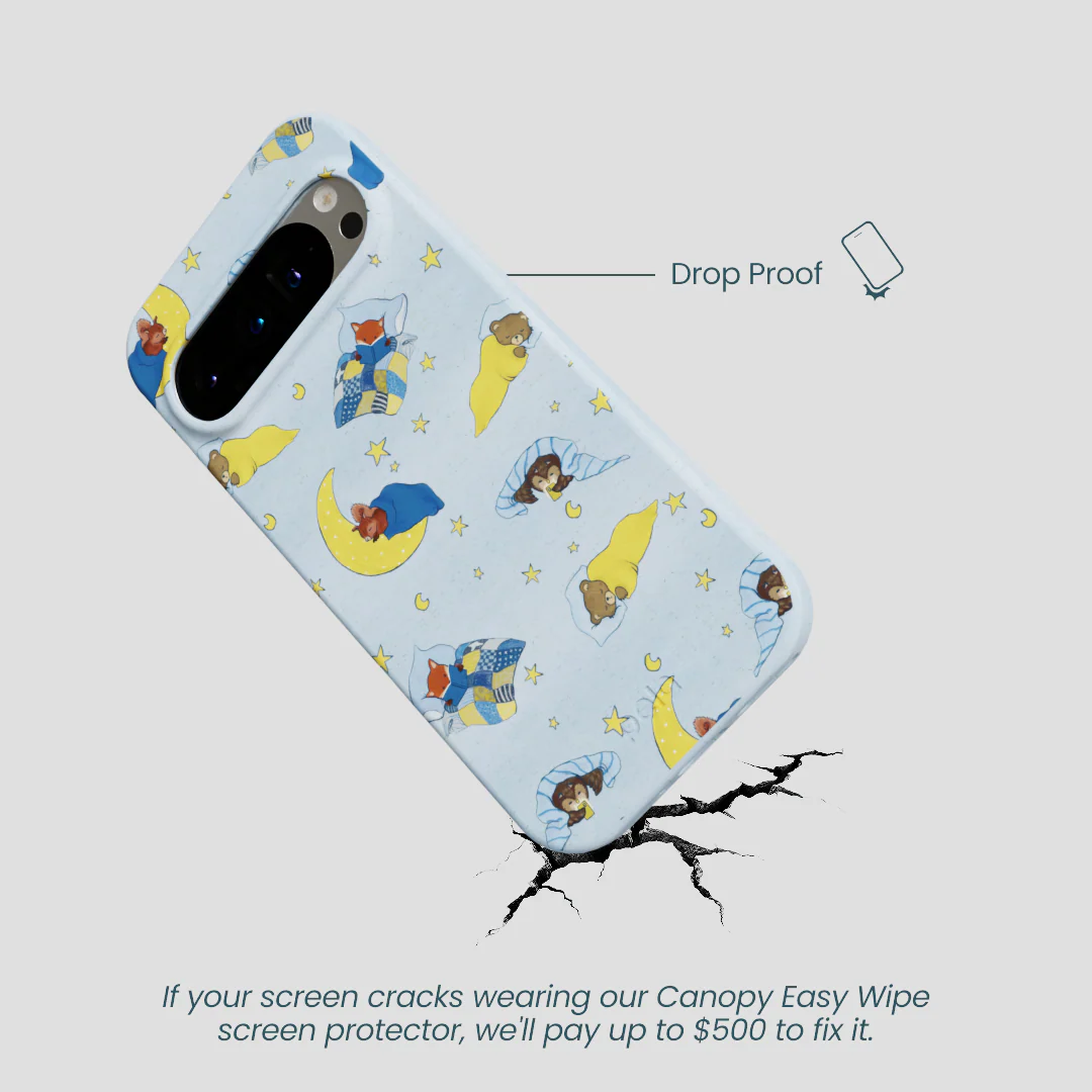 Powder Blue Starlight Sleep Google Pixel 9/9 Pro Case - Image 5
