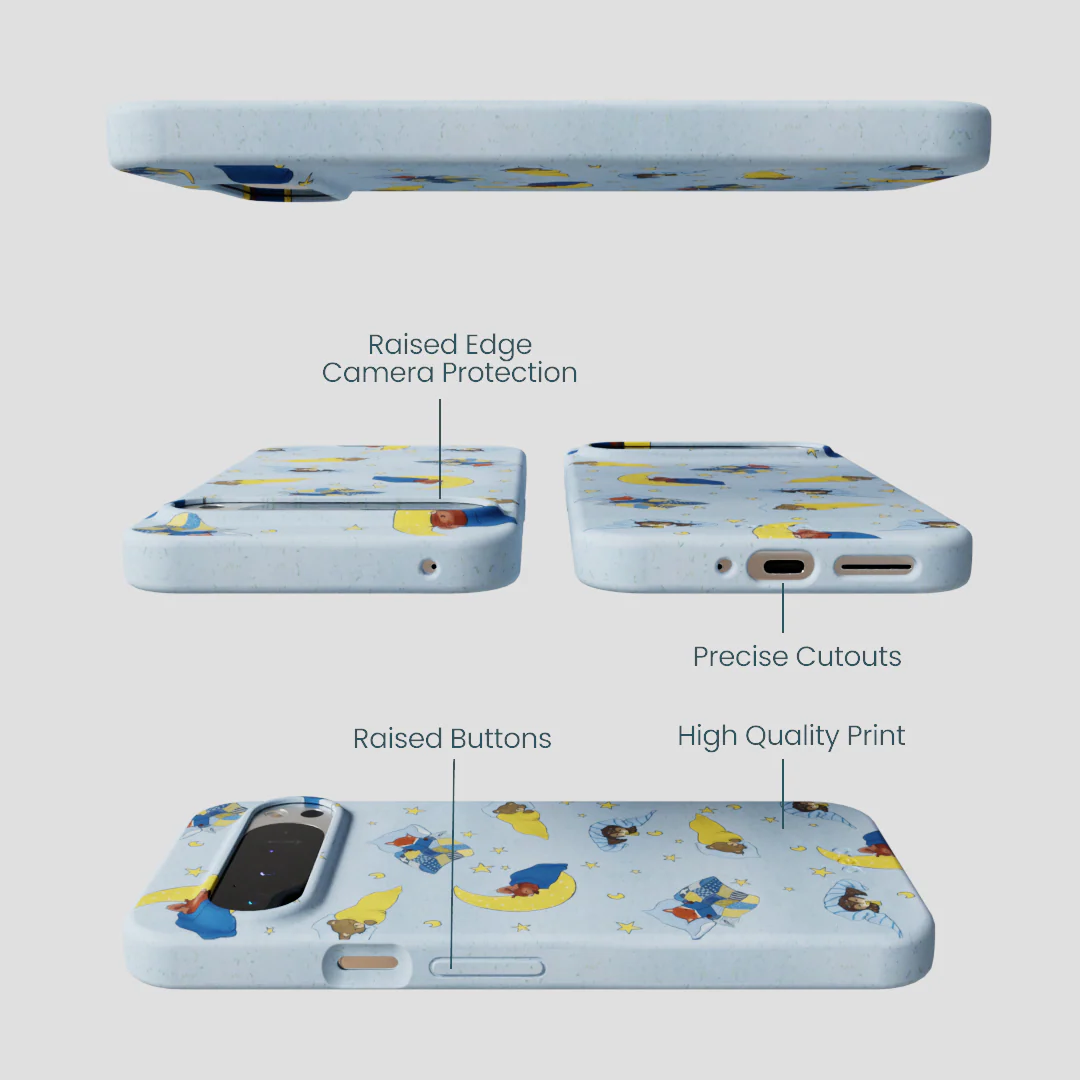 Powder Blue Starlight Sleep Google Pixel 9 Pro XL Case - Image 3