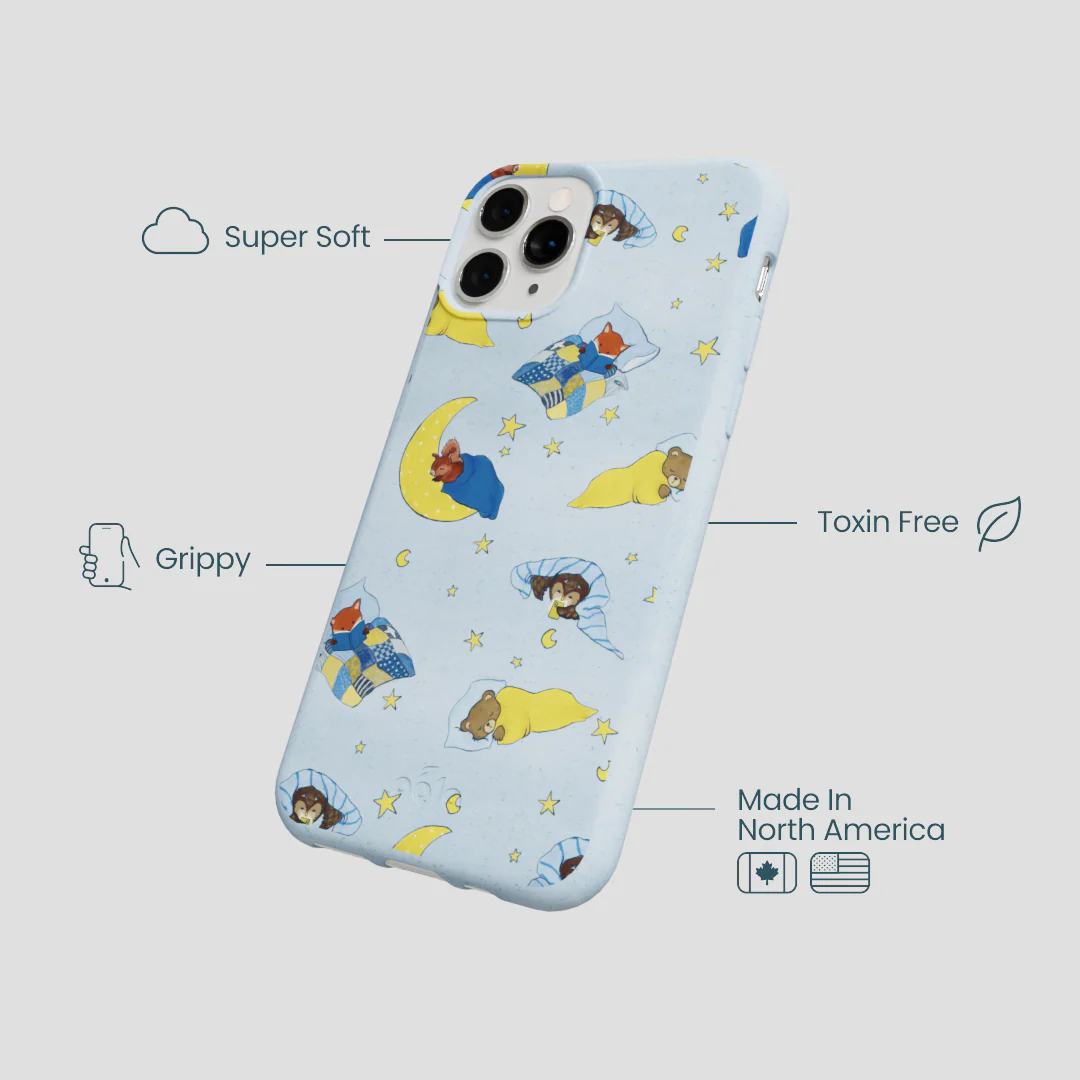 Powder Blue Starlight Sleep iPhone 11 Pro Case - Image 4