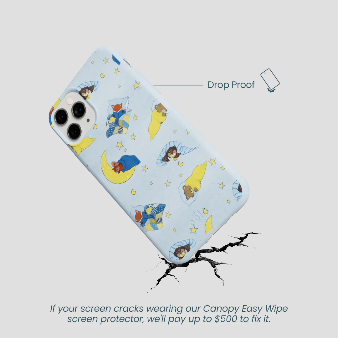 Powder Blue Starlight Sleep iPhone 11 Pro Case - Image 5