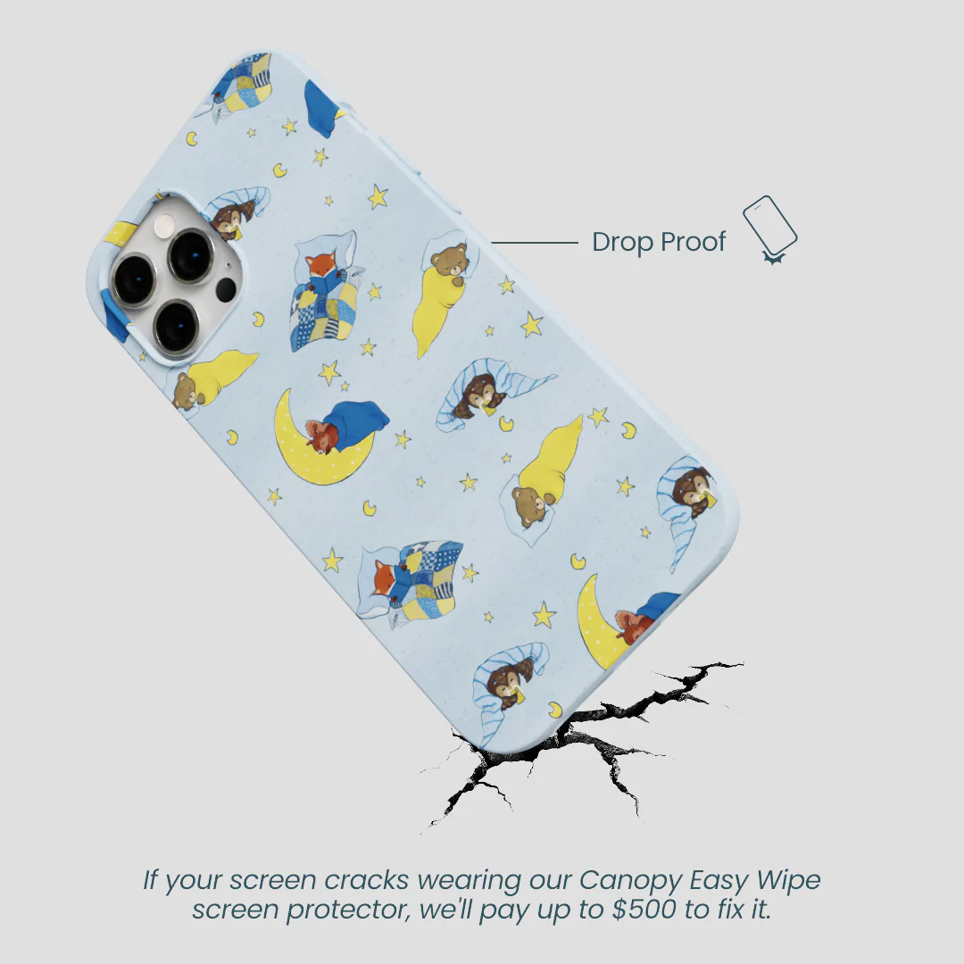 Powder Blue Starlight Sleep iPhone 12 Pro Max Case - Image 5
