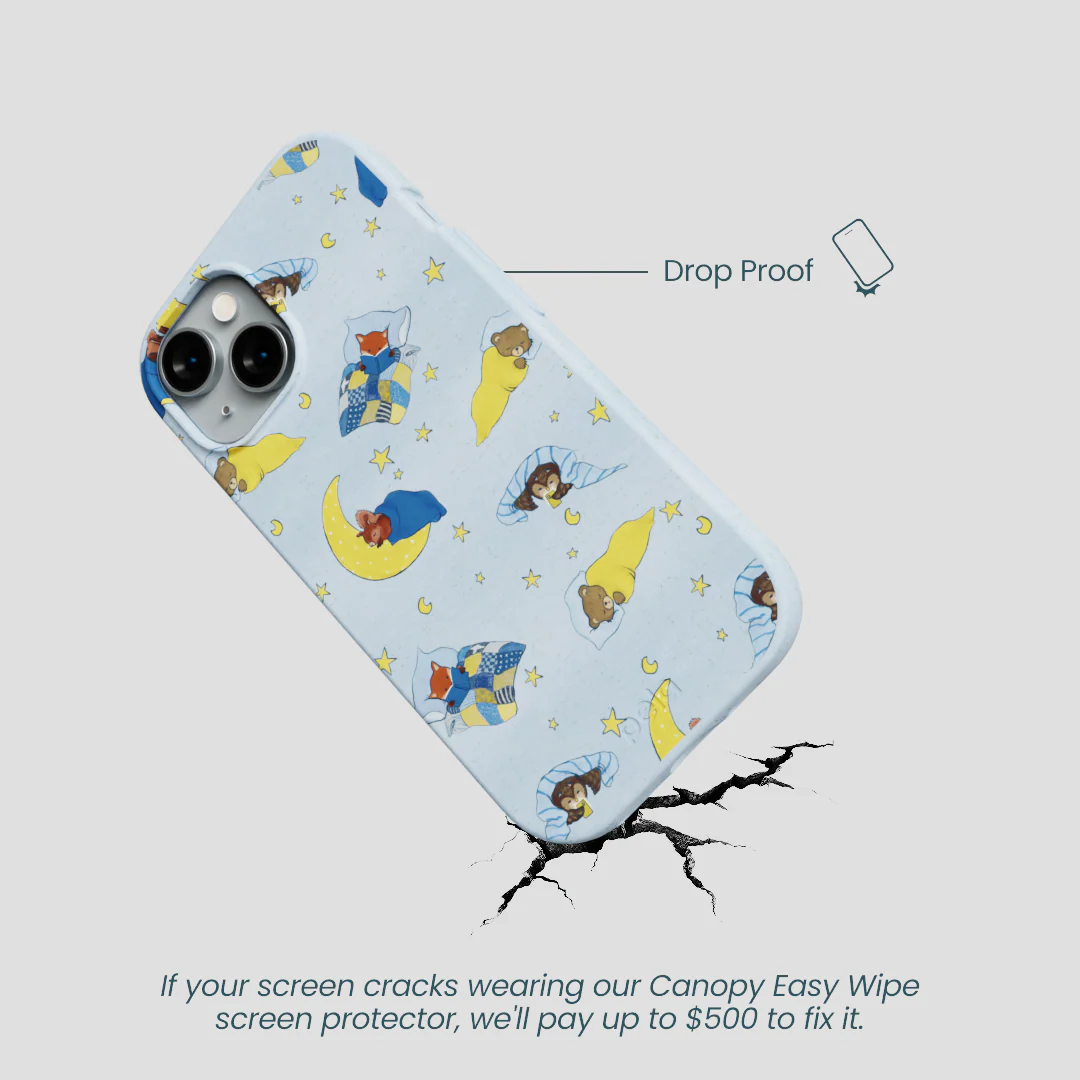 Powder Blue Starlight Sleep iPhone 15 Case - Image 5