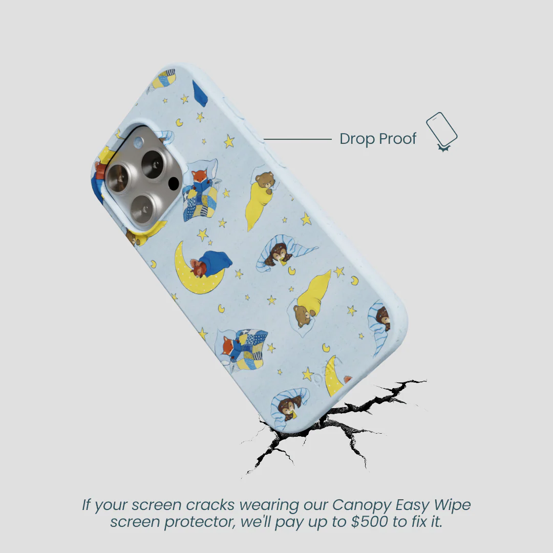 Powder Blue Starlight Sleep iPhone 16 Pro Case - Image 5
