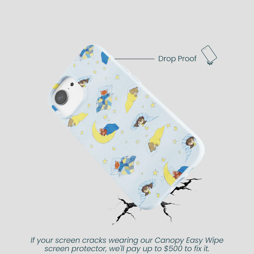 Powder Blue Starlight Sleep iPhone 16e/17e Case - Image 5