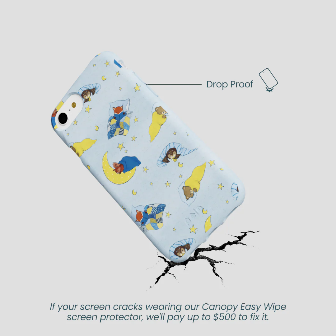 Powder Blue Starlight Sleep iPhone 6/6s/7/8/SE Case - Image 5