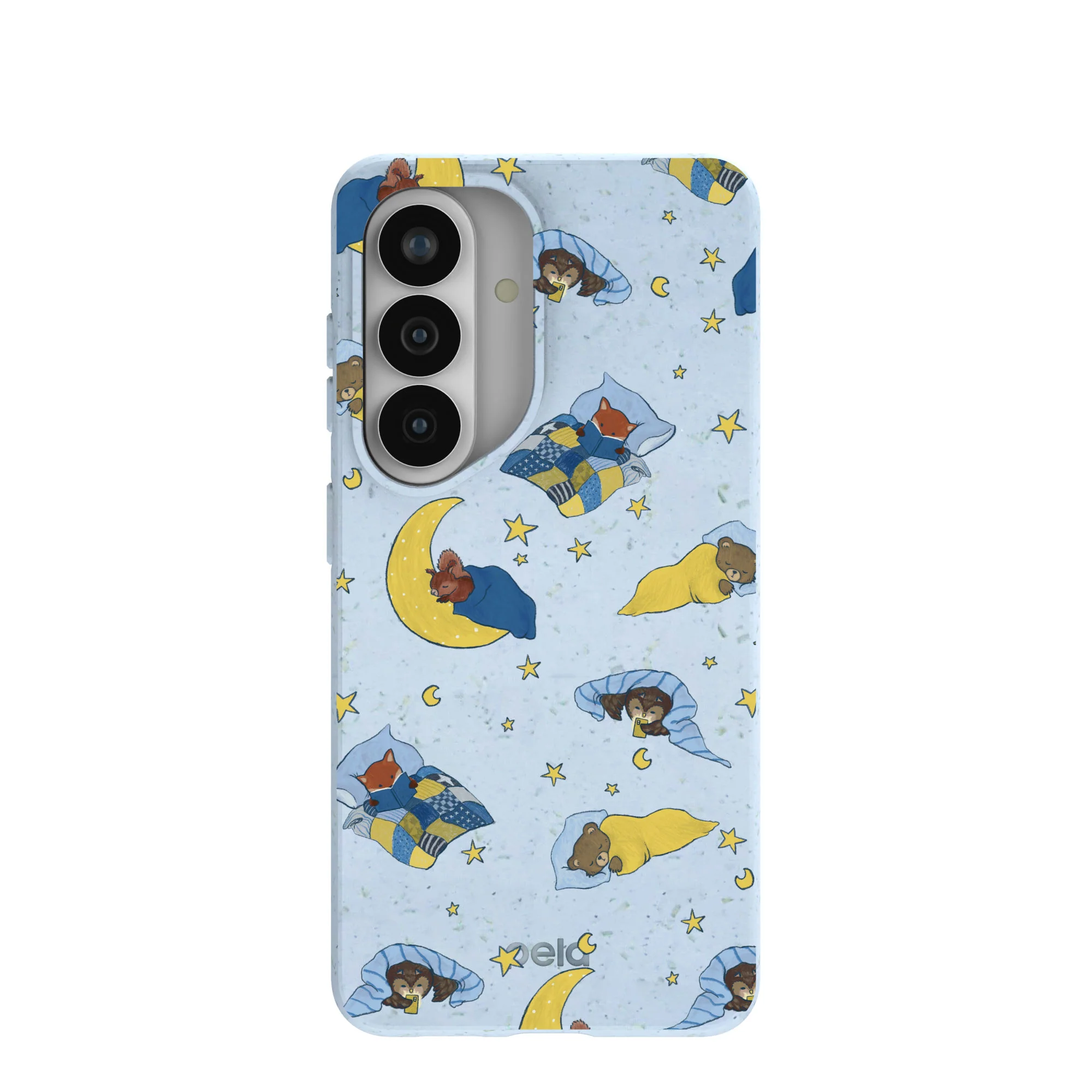 Powder Blue Starlight Sleep Samsung Galaxy S26 Case