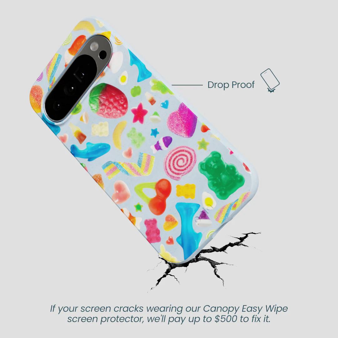 Powder Blue Super Gummies Google Pixel 10 Pro XL Case - Image 5