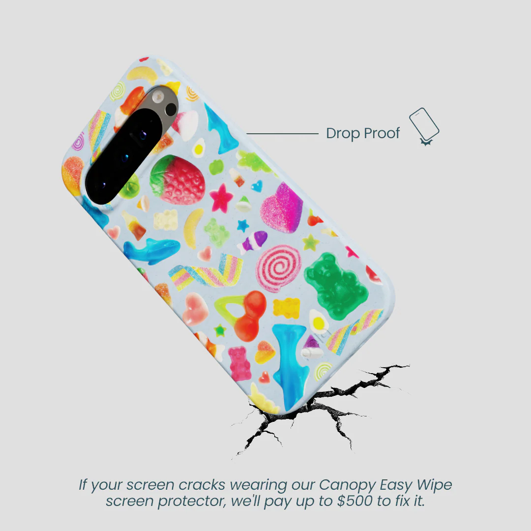 Powder Blue Super Gummies Google Pixel 9/9 Pro Case - Image 5
