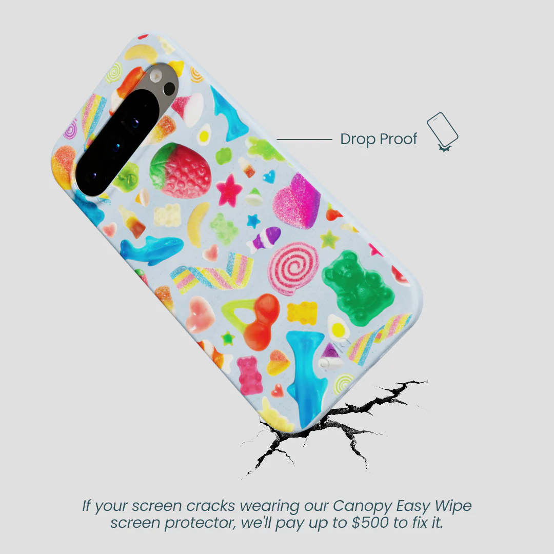 Powder Blue Super Gummies Google Pixel 9 Pro XL Case - Image 5