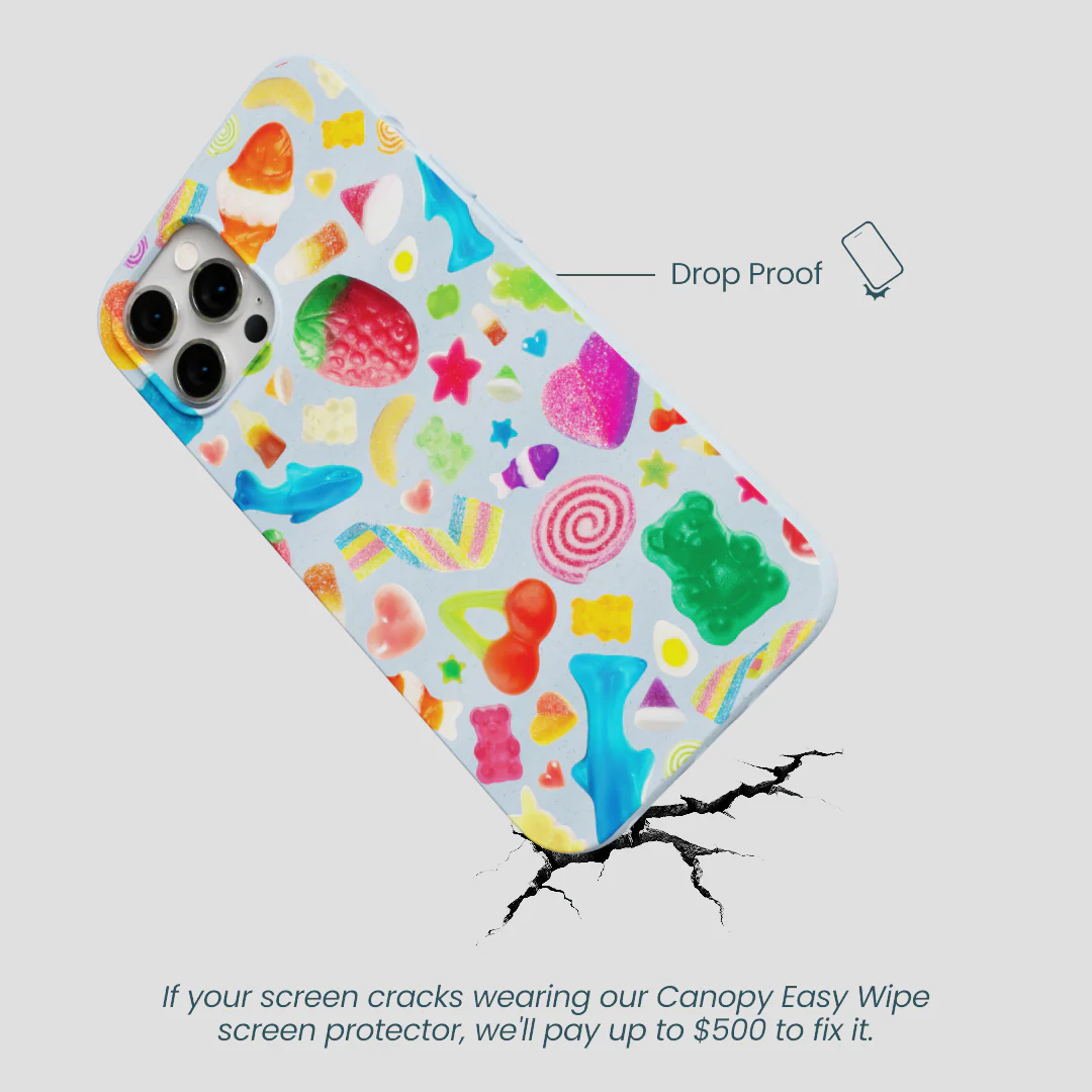 Powder Blue Super Gummies iPhone 12 Pro Max Case - Image 5