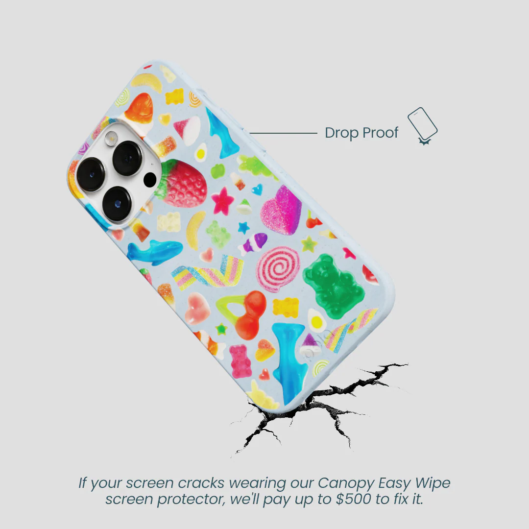 Powder Blue Super Gummies iPhone 13 Pro Case - Image 5