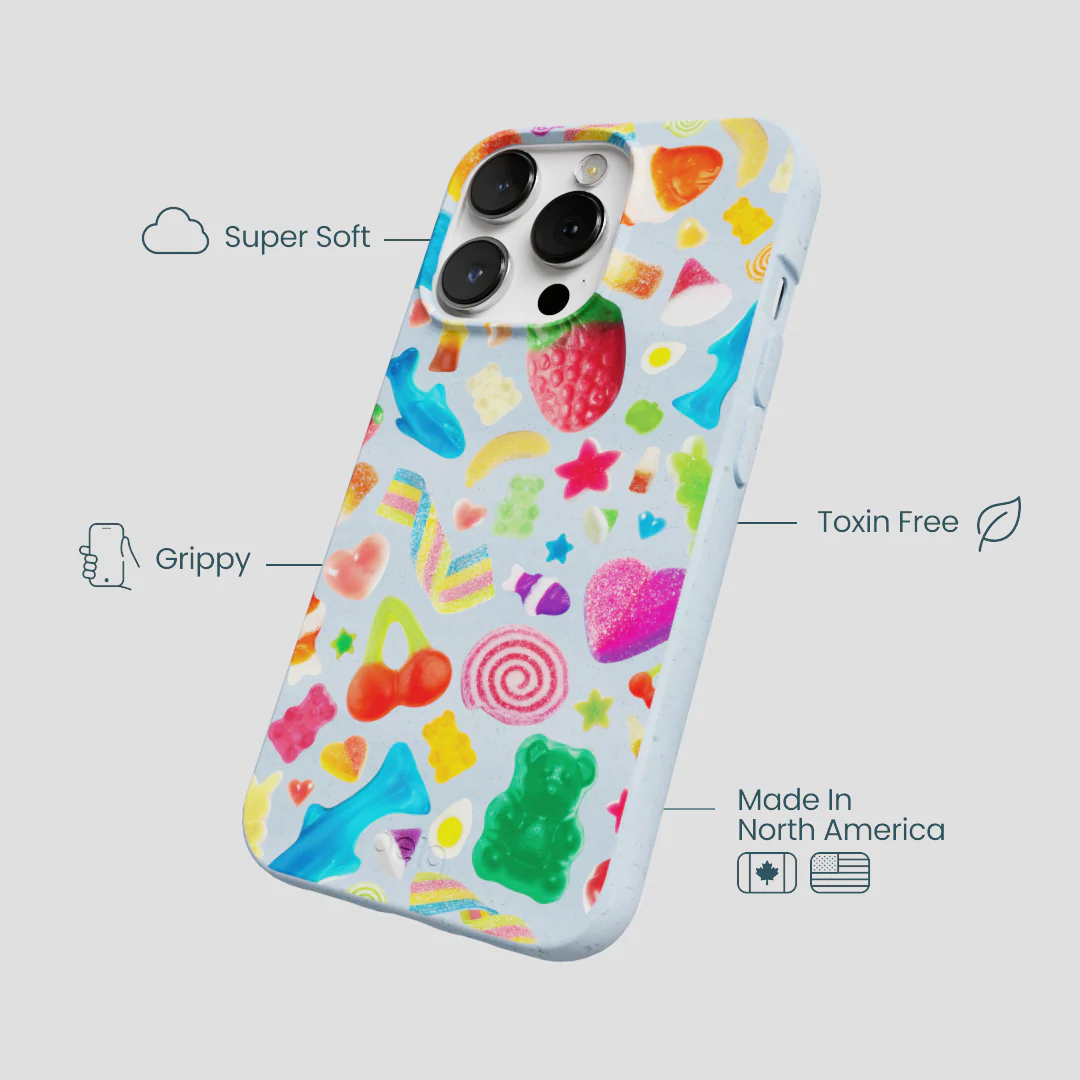 Powder Blue Super Gummies iPhone 13 Pro Max Case - Image 4