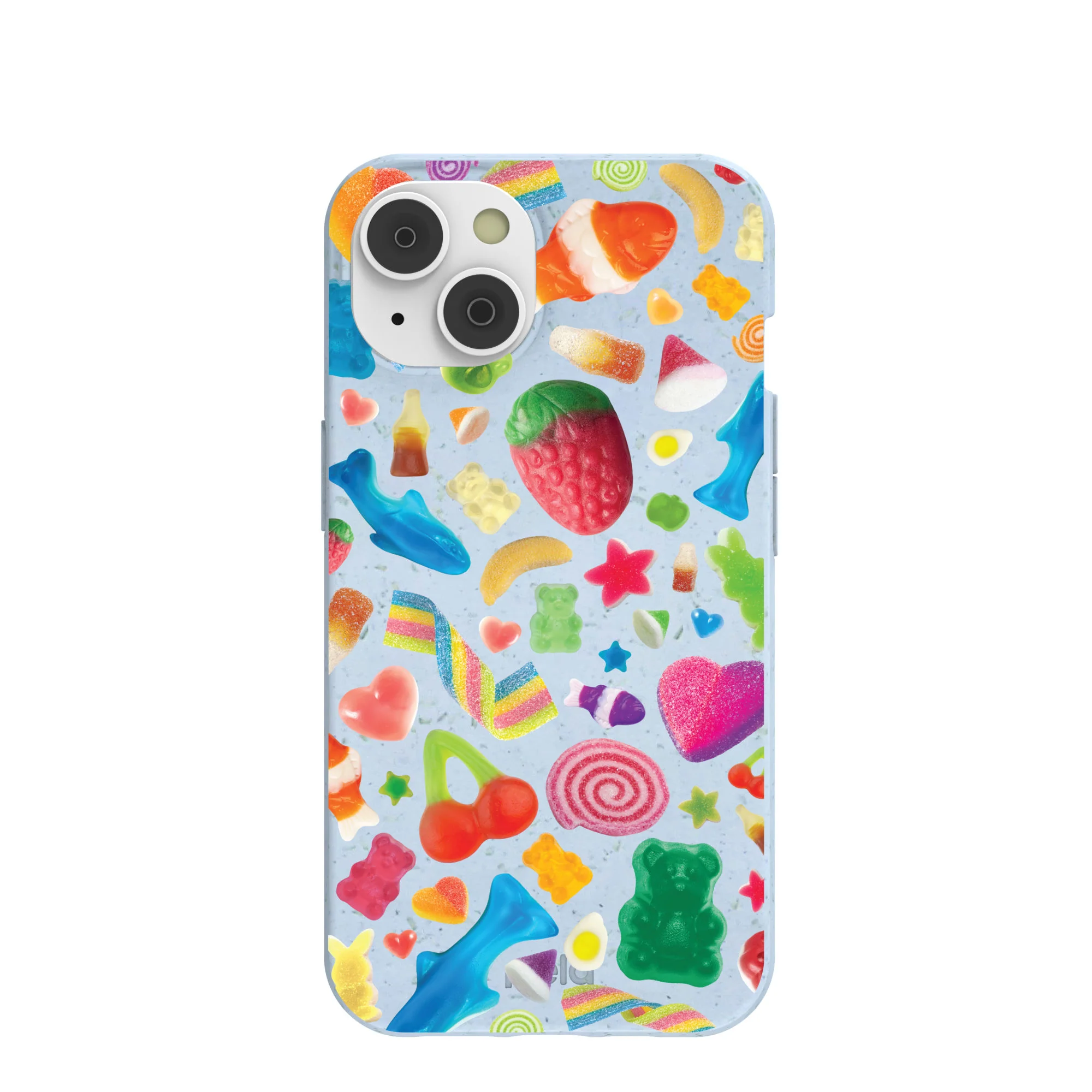 Powder Blue Super Gummies iPhone 14 Case