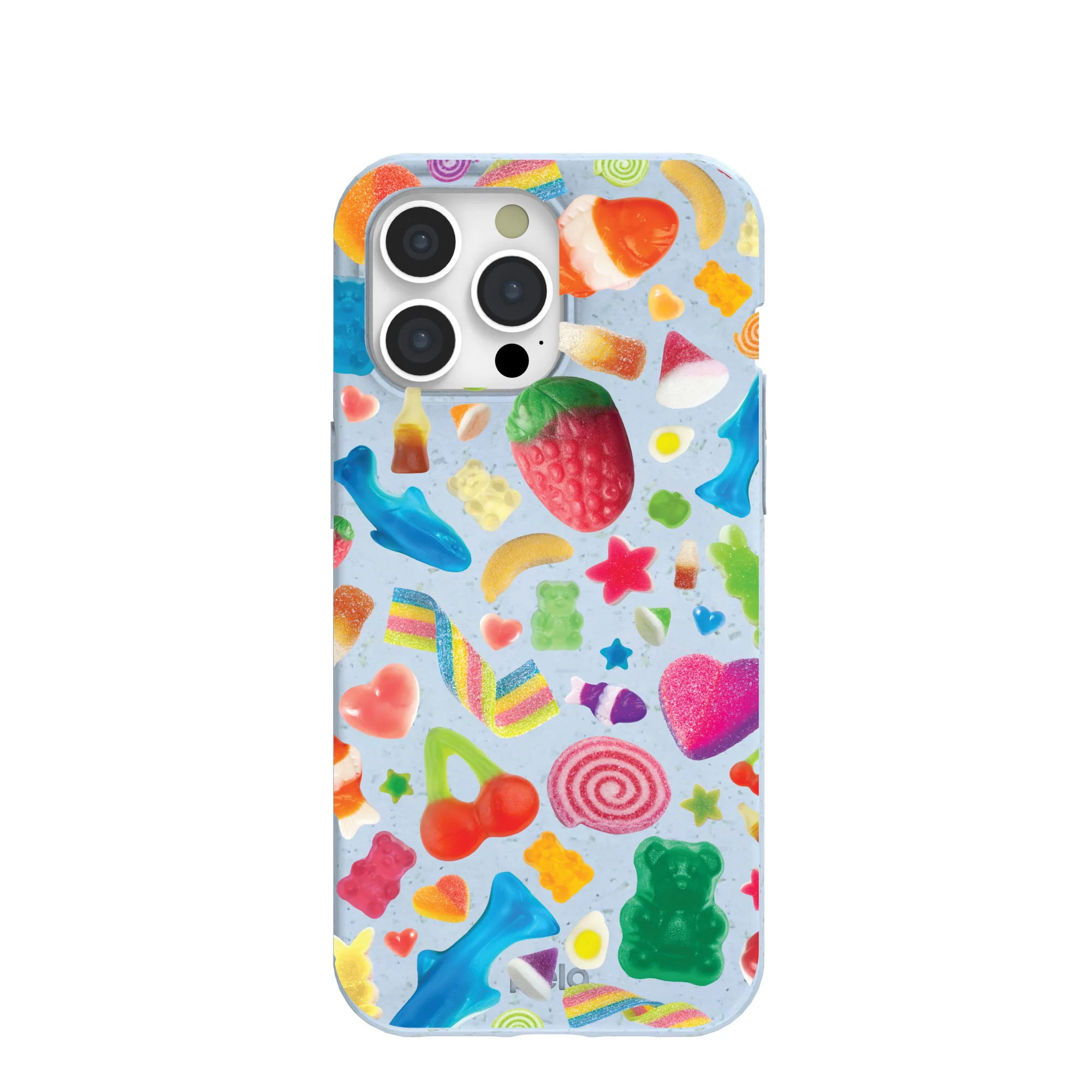 Powder Blue Super Gummies iPhone 15 Pro Max Case