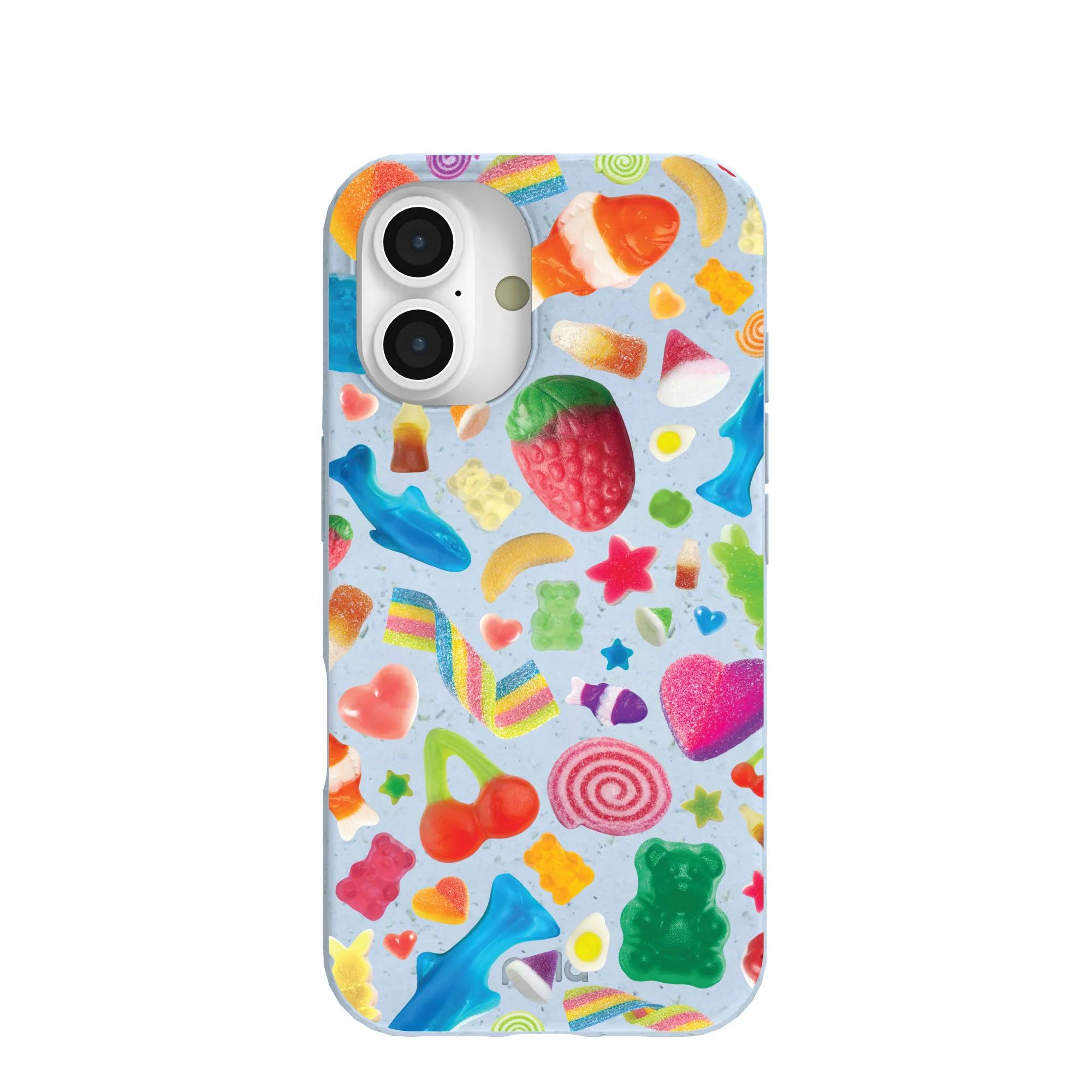Powder Blue Super Gummies iPhone 16 Case